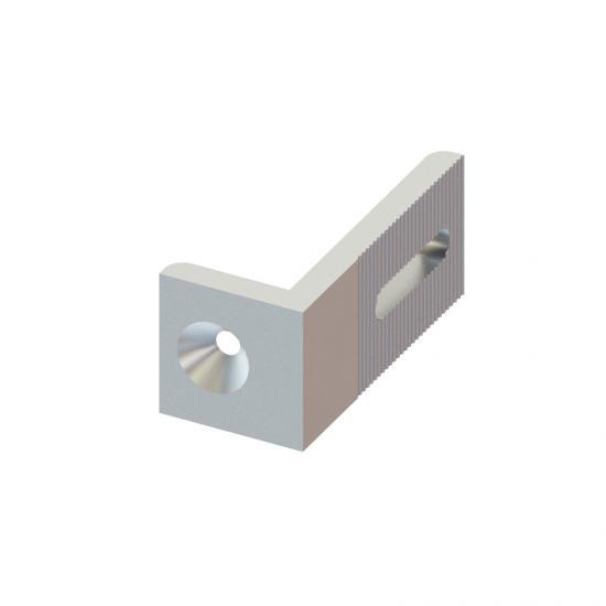 Asphalt Shingle Roof Mount Flashing Kit Aluminum Alloy Anodized for Solar PV Mounting YANGLIN