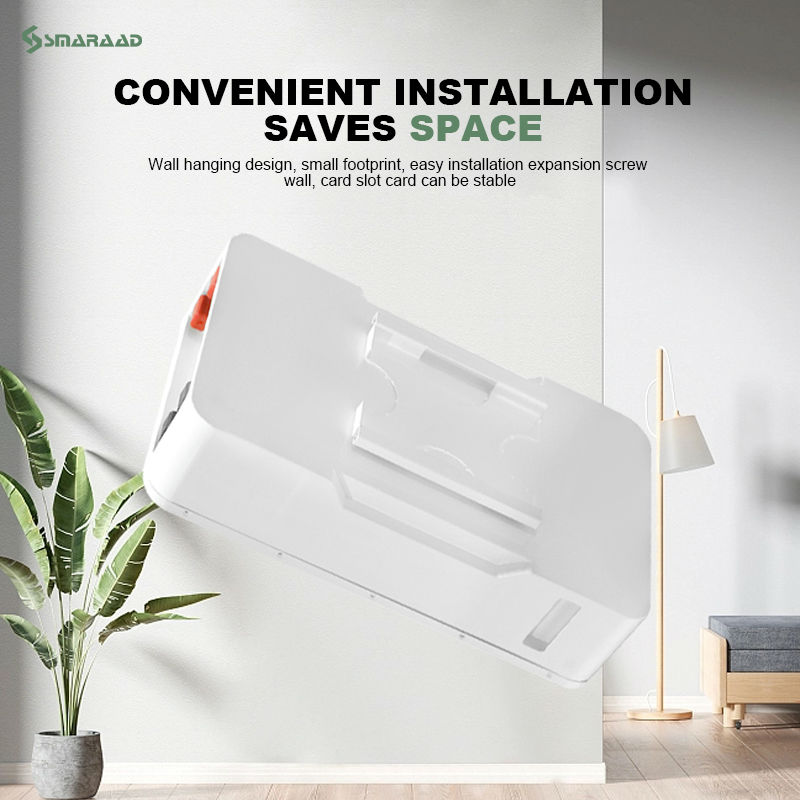 51.2V 100Ah LiFePO4 Battery 5kWh Wall-Mounted Solar Energy Storage System for Home and Commercial Use Smaraad