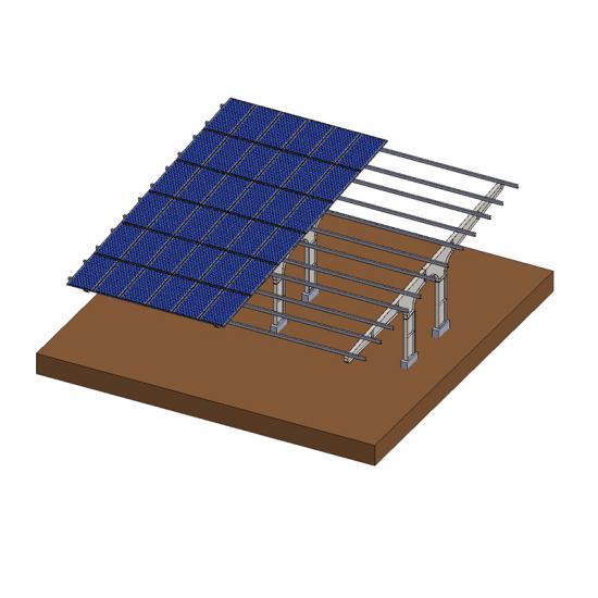 Galvanized Steel Residential Solar Carport Single or Double Bay for Home and Commercial Use YANGLIN