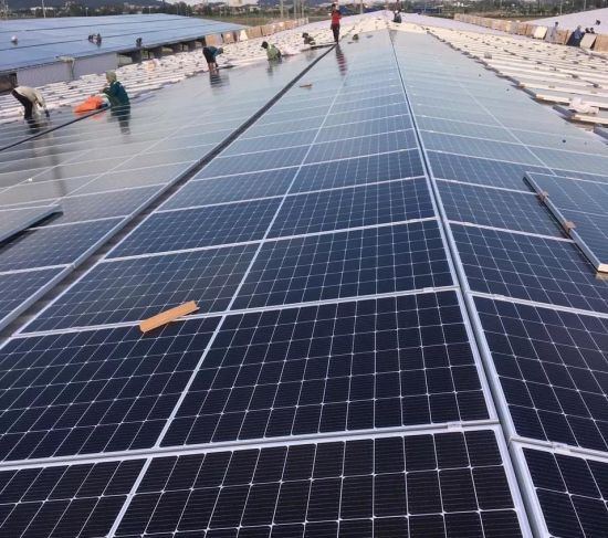 345W Mono Perc 158.75mm Gp Half Cut Tier 1 Solar Panels 120 Cells High Efficiency Black Frame for Residential and Commercial Use
