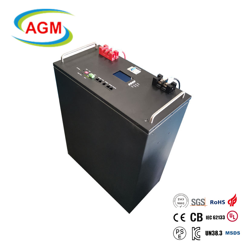 LiFePO4 48V 51.2V 200ah 10kwh Power Energy Storage Residential Home Battery High Cycle Life, Overcharge Protection for Solar Backup & Off-Grid Systems AGM Energy