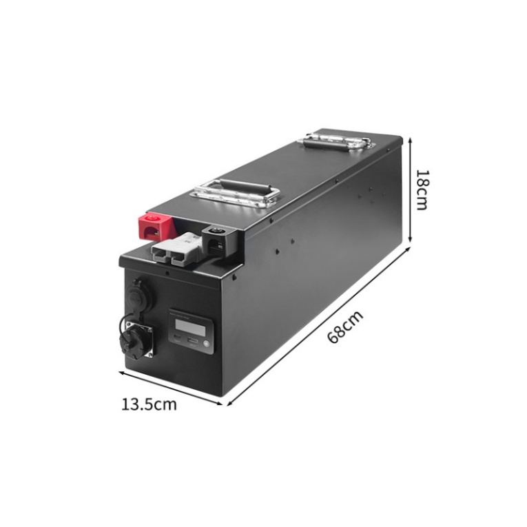Lithium Iron Phosphate Battery 12V/24V/48V/72V High Power 3000 Cycles RV Outdoor Mobile Energy Storage