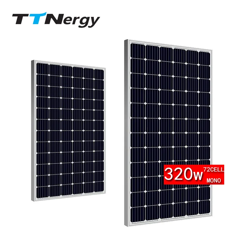 Monocrystalline Solar Panels 320W-335W High Efficiency PERC Cell for Residential and Commercial PV Systems TTN