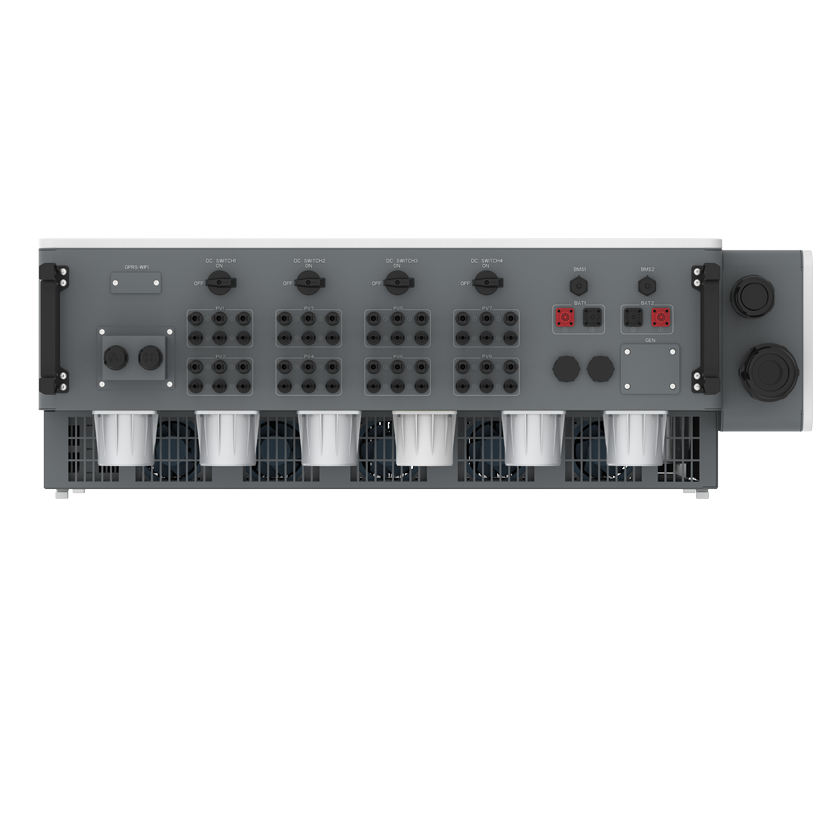 HI-80~125K-TH Inverter 8MPPT Three Phase Hybrid Solar Inverter for On-Grid Off-Grid Energy Storage System Inhenergy