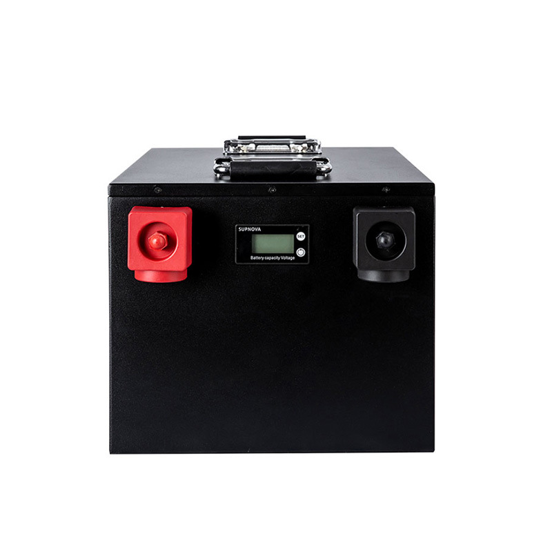Lithium Battery 100Ah 12V/24V High Capacity Long Cycle Life 3000 Times for RV Solar Energy Storage Outdoor Mobile Power
