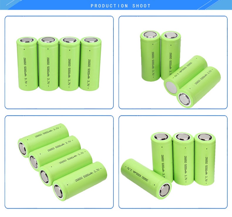 26650 Lithium Battery Rechargeable 3.7V Ternary High-Capacity Cell for Energy Storage and Portable Devices CNS