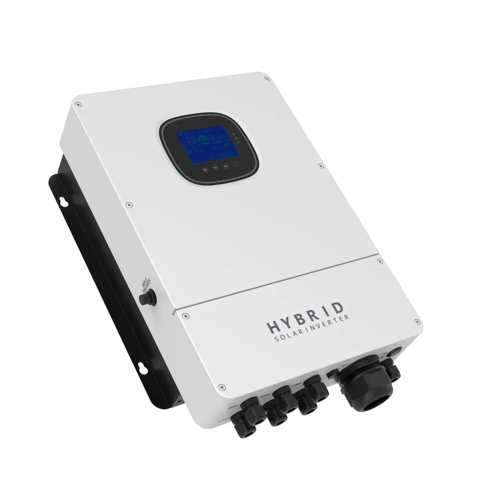 TTN Hybrid Solar Power Inverter 5.5KW 48V 100A MPPT WiFi Enabled Off-Grid System for Home and Commercial Use TTN