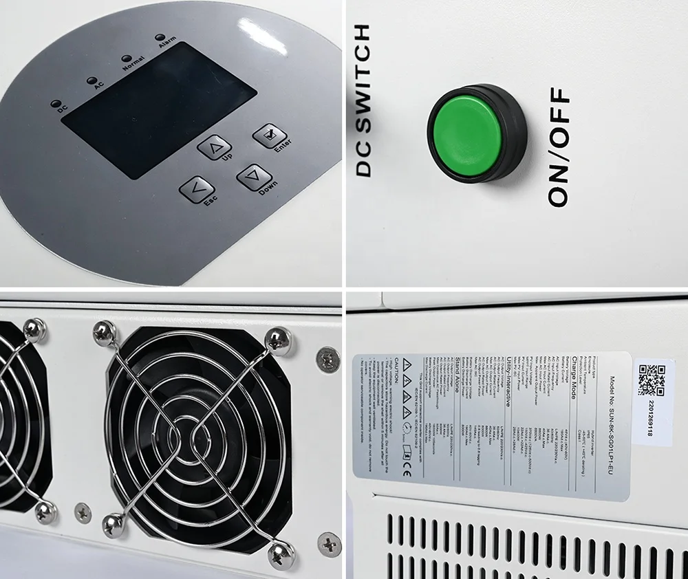 Deye Solar Inverter 2 MPP Trackers 8kw 10kw 15kw 20kw Hybrid High Voltage Inverter for Residential and Commercial PV Systems