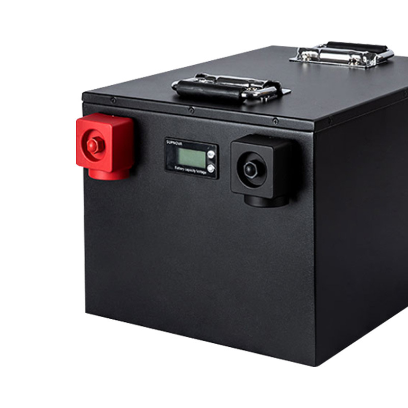 Lithium Battery 100Ah 12V/24V High Capacity Long Cycle Life 3000 Times for RV Solar Energy Storage Outdoor Mobile Power