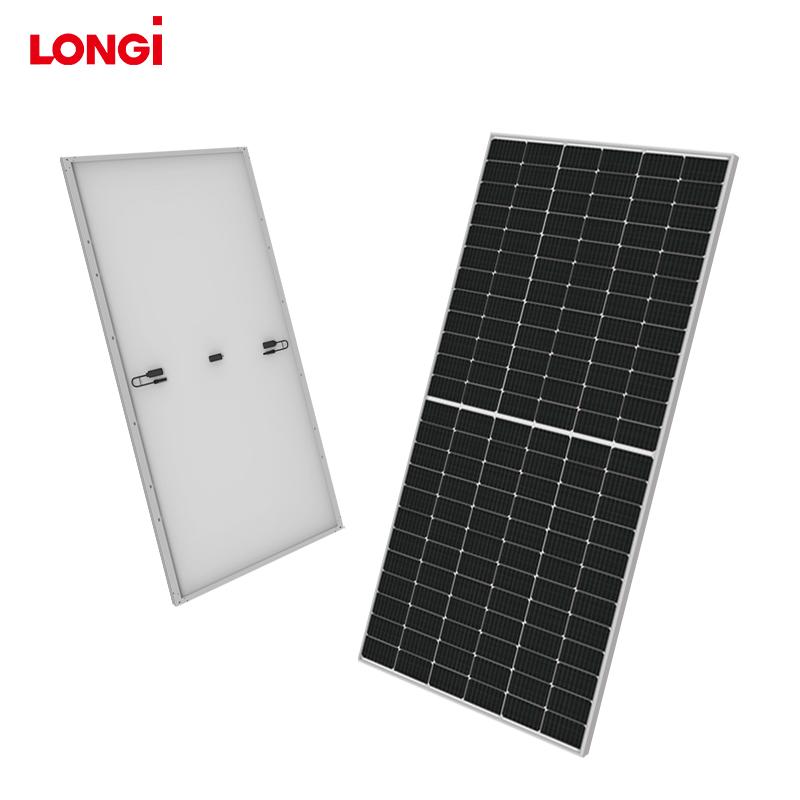 Solar Panels 540W 545W 550W Mono Crystalline 144 Cells High Efficiency for Residential and Commercial Use Longi