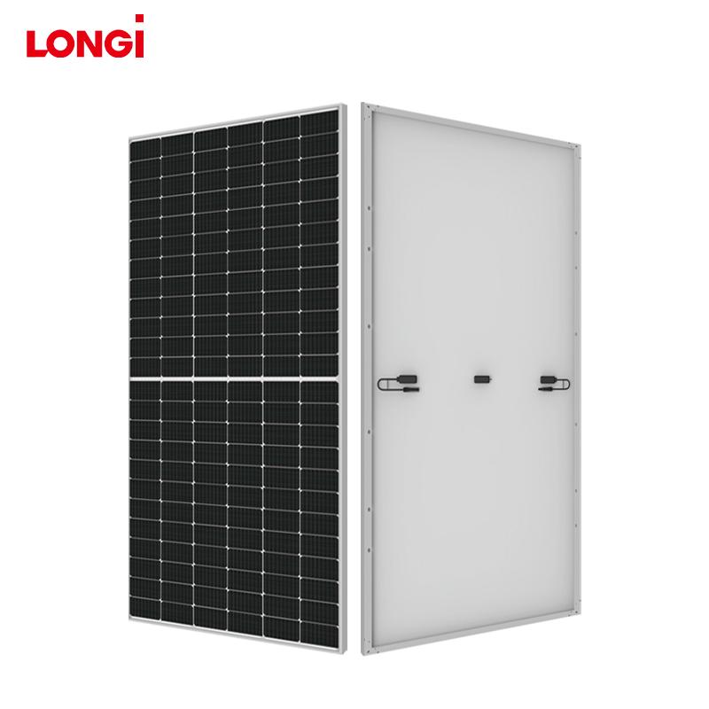 Solar Panels 540W 545W 550W Mono Crystalline 144 Cells High Efficiency for Residential and Commercial Use Longi