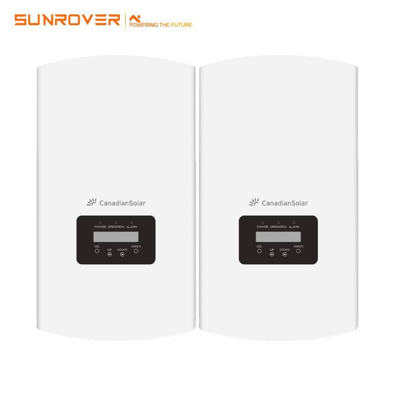 Canadian 12kw 15kw 17kw 20kw 3 phase on grid solar inverter High Efficiency IP65 Outdoor Use SunRover