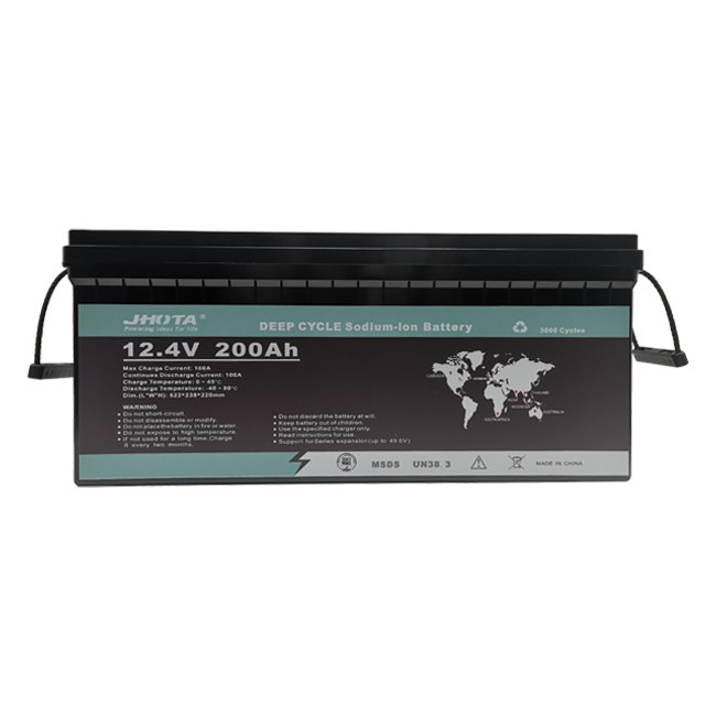 12.4V 200Ah Sodium Ion Battery Packs High-Cycle Life for Solar Storage and Backup Power