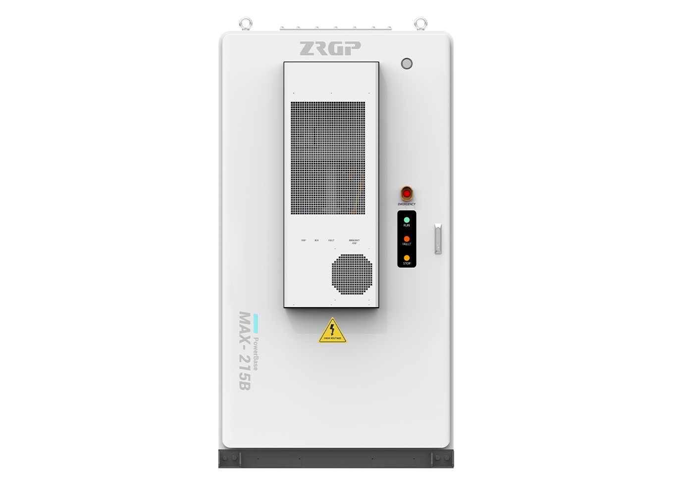 PowerBase MAX-215 System 215kWh LiFePO4 Air-Cooled Battery for Commercial & Industrial Peak Shaving, Backup Power, Renewable Integration