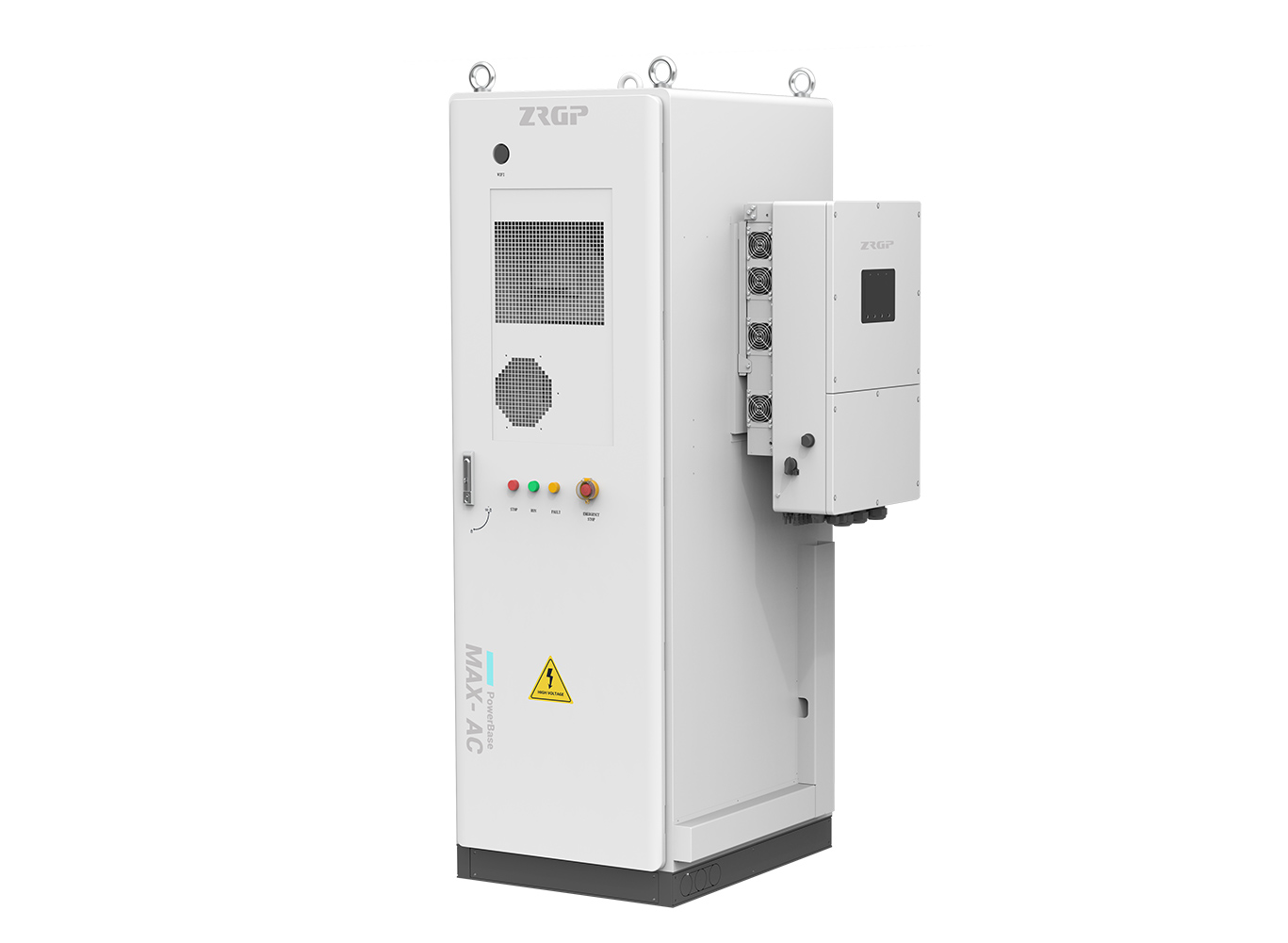 PowerBase MAX-60A 61.44kWh LiFePO4 Air-Cooled Battery System for Commercial & Industrial Energy Storage