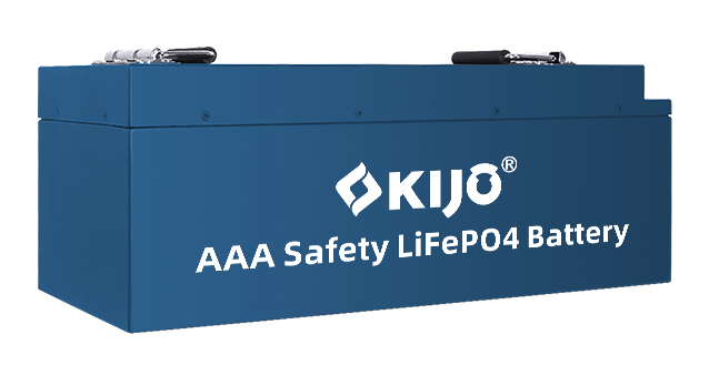 AAA Safety Power Lithium Battery Grade A LiFePO4 Cells 3000+ Cycles for Solar Storage & Off-Grid Systems KIJO