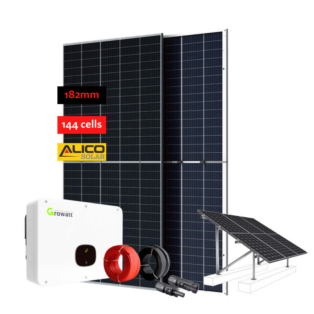 3kw – 30kw Residential On Grid Tie Solar System High Efficiency Net Metering for Home Use Alicosolar
