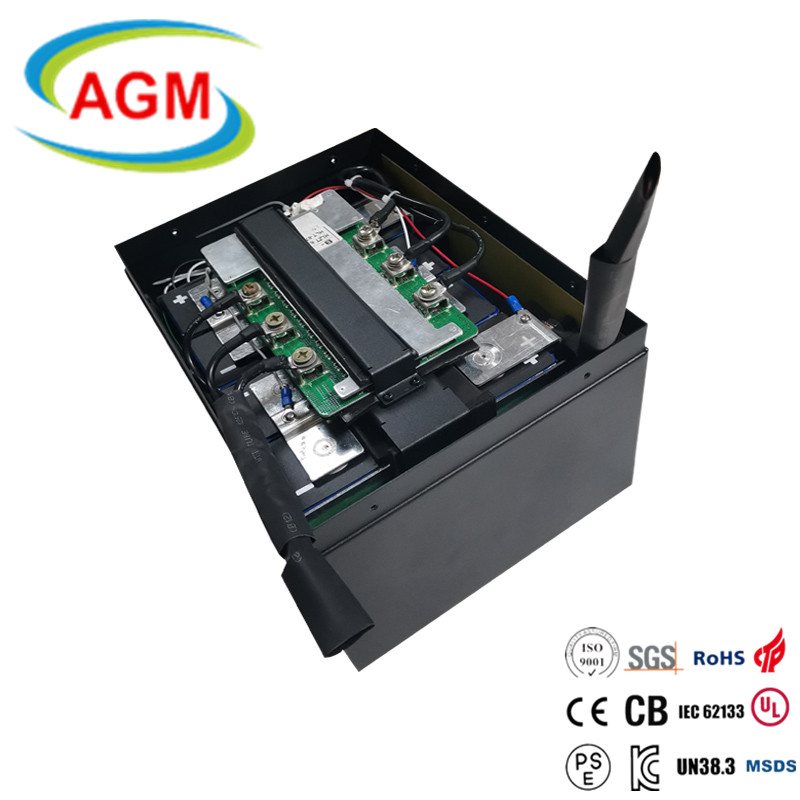 12V 100Ah LiFePO4 Battery 4S1P Smart BMS for Solar Energy Storage
