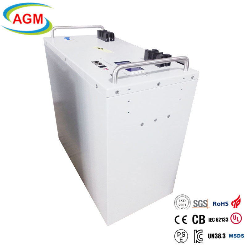 LiFePO4 Lithium Battery 48V 100Ah with LCD Screen for 5G Base Station Solar Rooftop Backup Power