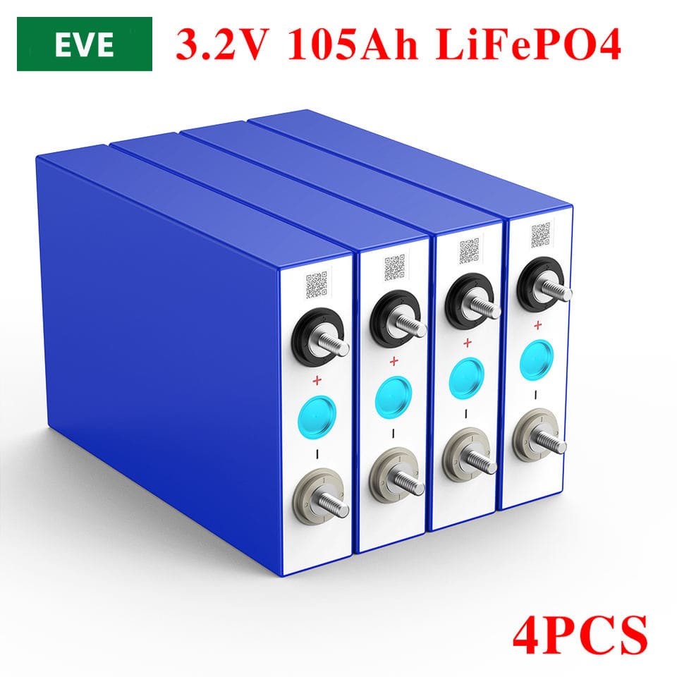 EVE LFP 105ah Rechargeable Energy Storage Battery 3.2V Prismatic Lifepo4 Battery for Solar Energy Storage System