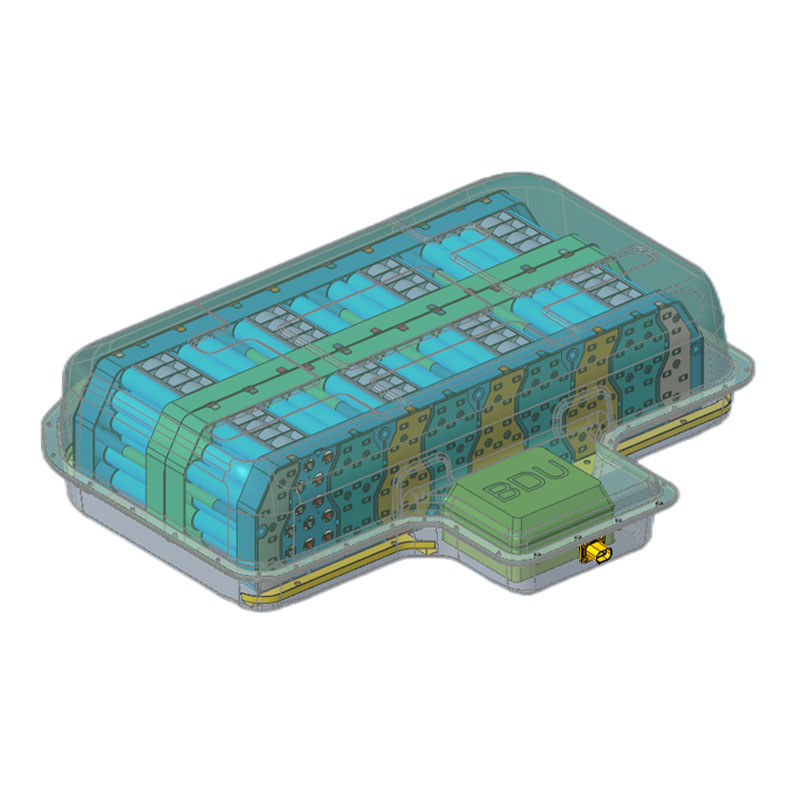 Passenger Vehicle Battery System 40KWH LFP 352V Self-cooling for EVs and Custom Solutions