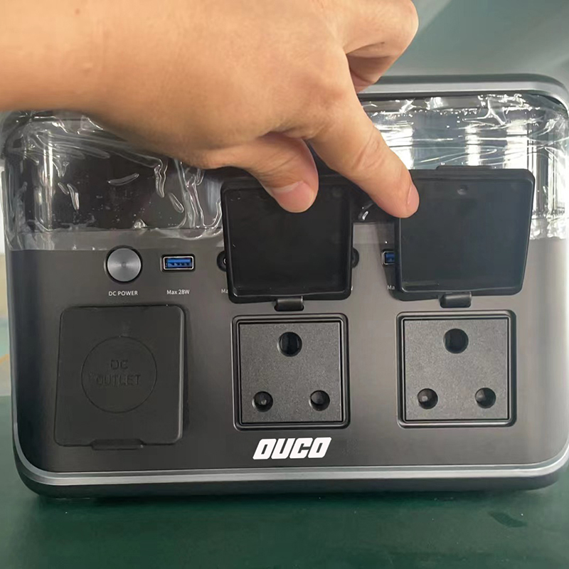 600W Portable Power Station 481.6Wh Li-ion Battery Outdoor Camping Emergency Backup OUCO
