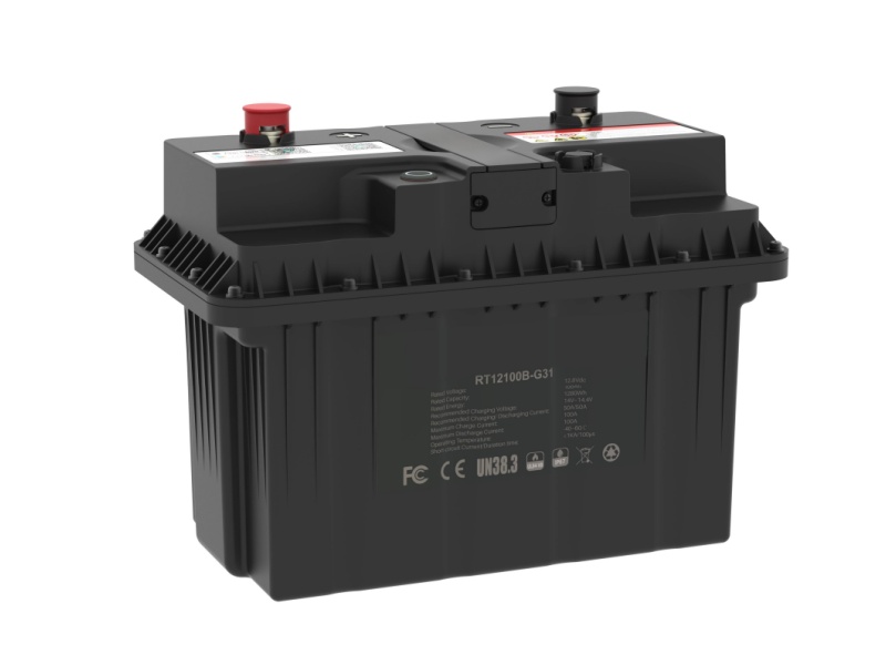 12V 100Ah Smart Lithium Iron Phosphate Battery LiFePO? Deep Cycle High Efficiency for RVs Boats Trucks Off-Grid Cabins C&D Emerging Energy