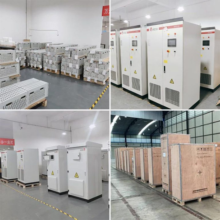 ATESS HPS 100KW Hybrid Inverter Pure Sine Wave 48V-720V Input Three Phase Off-Grid Solar System ATESS