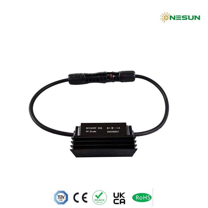 1500V PV Diode Connector Waterproof IP68 Anti-Reverse Current Protection for Solar Combiner Boxes and Inverters ONESUN