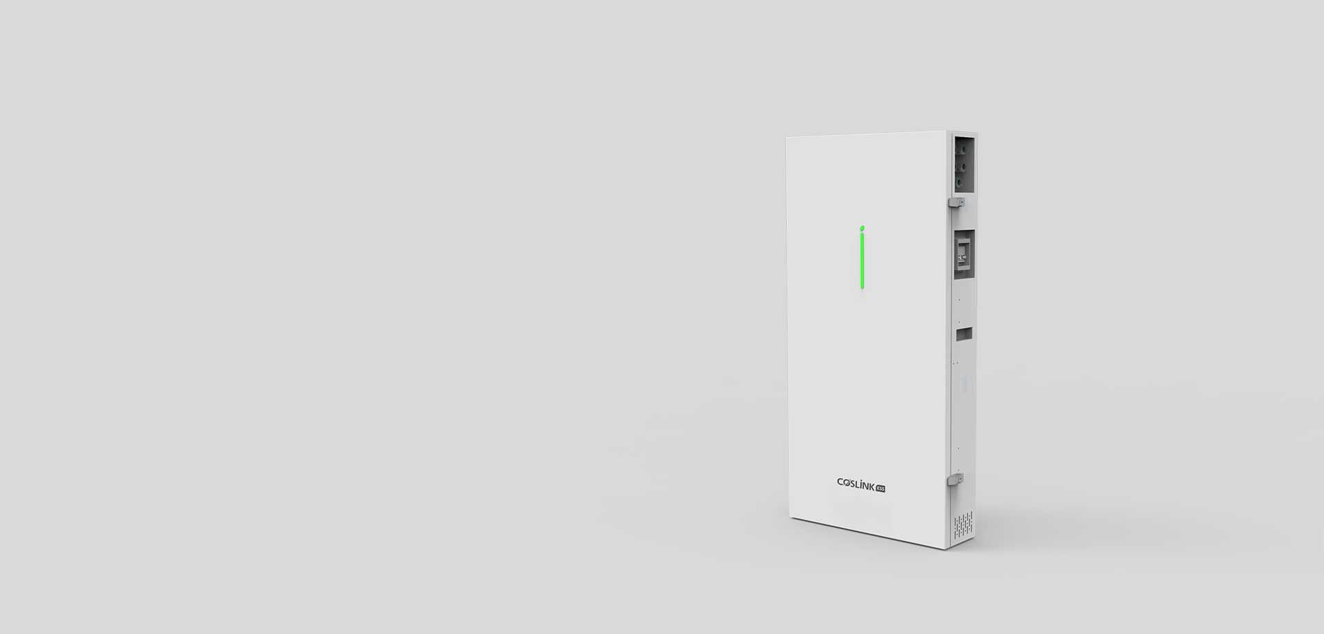 EnerMax LV Battery Cabinet LiFePO4 6000 Cycles Wall-Mounted for Home Energy Storage