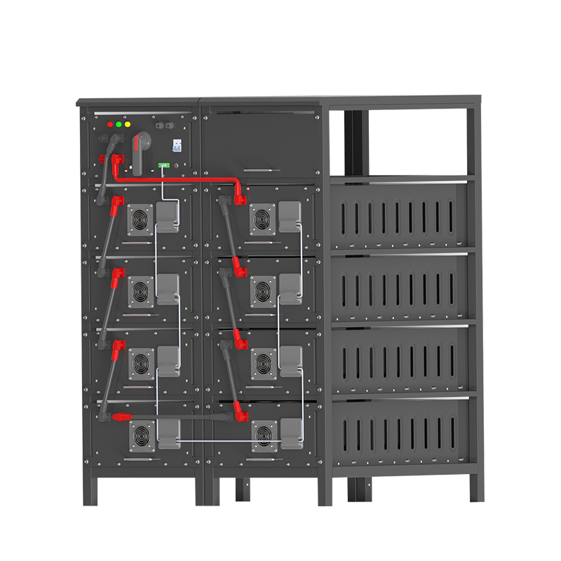 Lithium Ion Battery Cluster 241.152kWh Air Cooling High Energy Density for Commercial and Industrial Energy Storage Flyfine