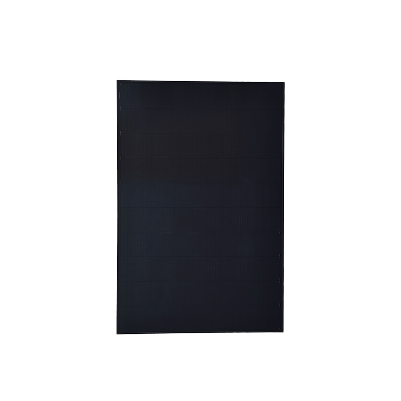 430W Monocrystalline Full Black Shingled Solar Panel High-Efficiency Roof or Commercial Installation WEUPPOWER