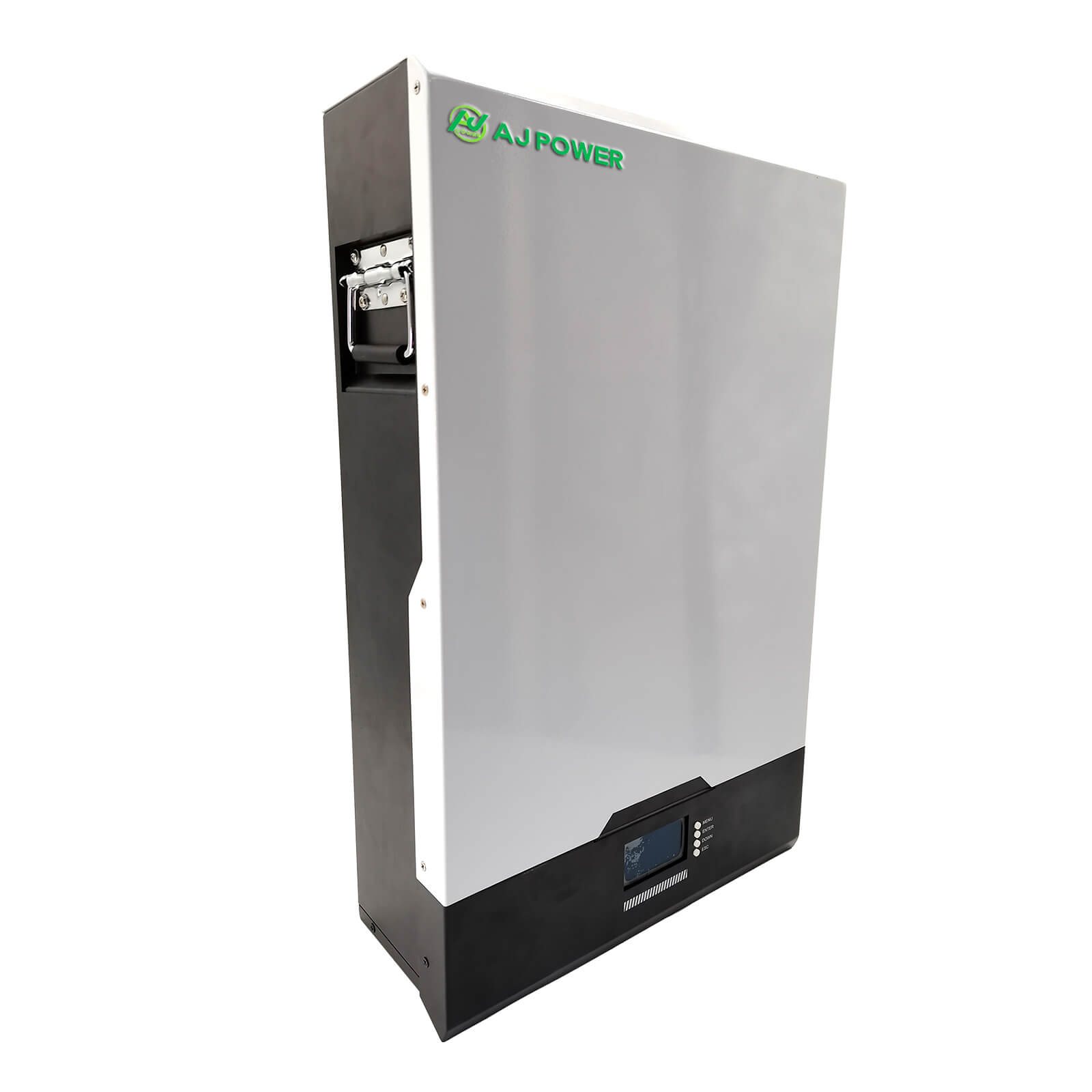 AJE5A 100AH 5kWh Intelligent Solar Power Battery LiFePO4 48V Home Energy Storage System for Residential Off-Grid and Backup Power AJPOWER