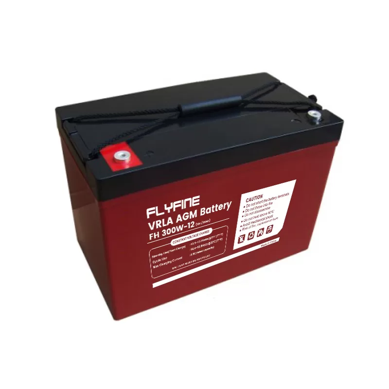 FH SERIES(AGM) 12V High Power Density Battery for UPS/EPS and Data Centers Flyfine