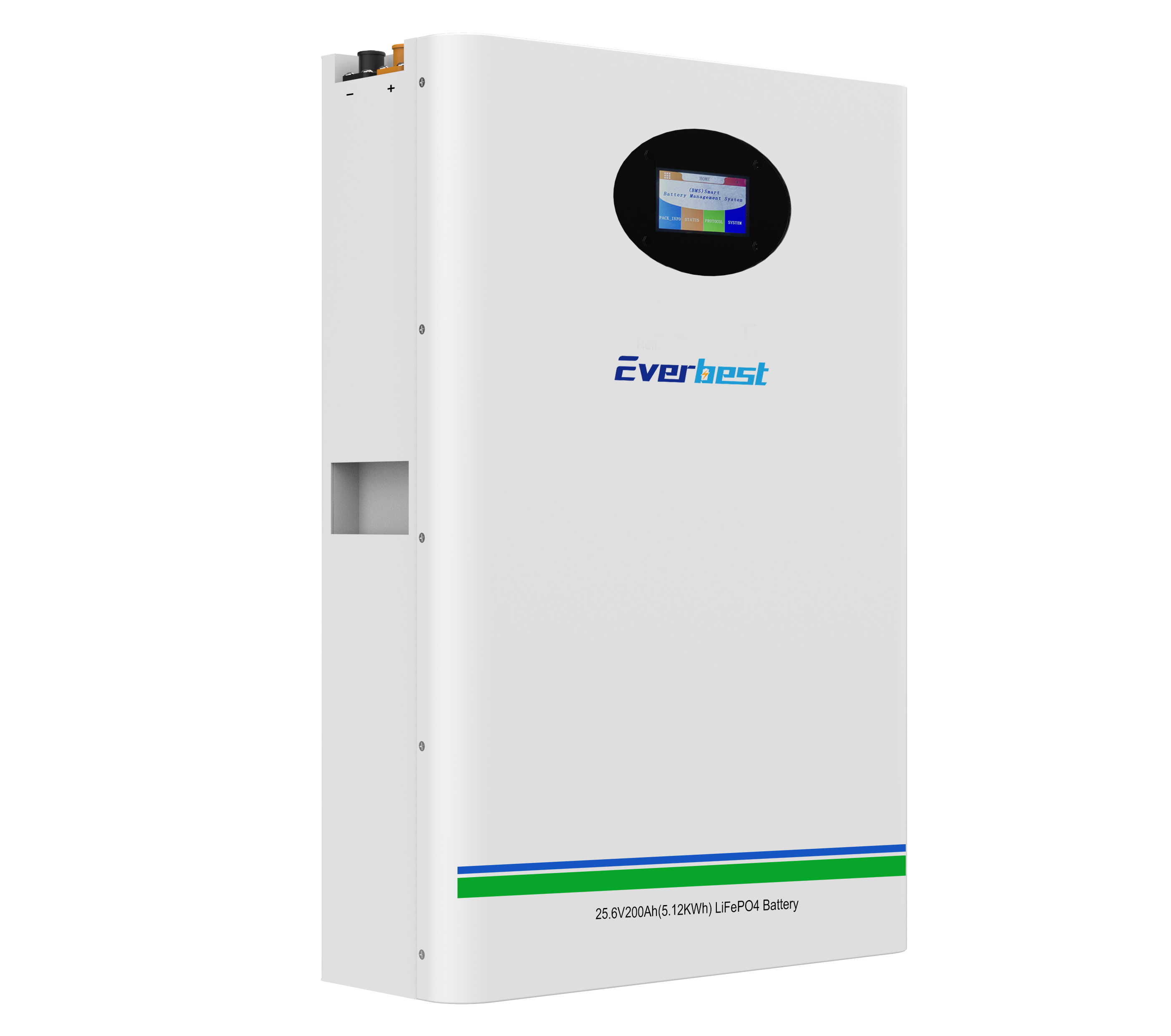 Deep Cycle LiFePO4 Lithium Ion Battery Pack 51.2V 100ah High-Cycle Life for Solar Energy Storage System