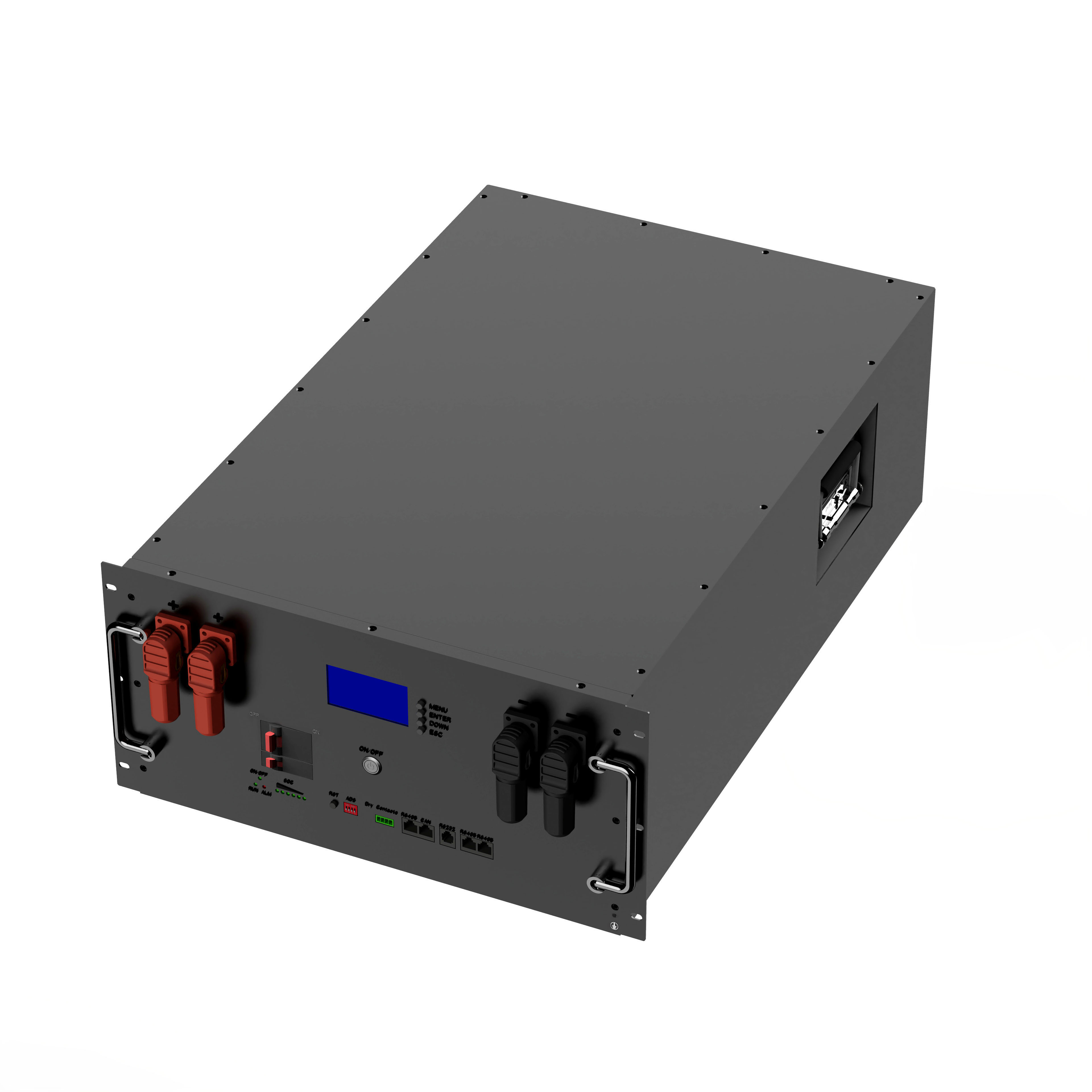 48V Solar System Energy Storage Lithium Ion Battery 51.2V 6000 Cycles LiFePO4 Server Rack GUOAN