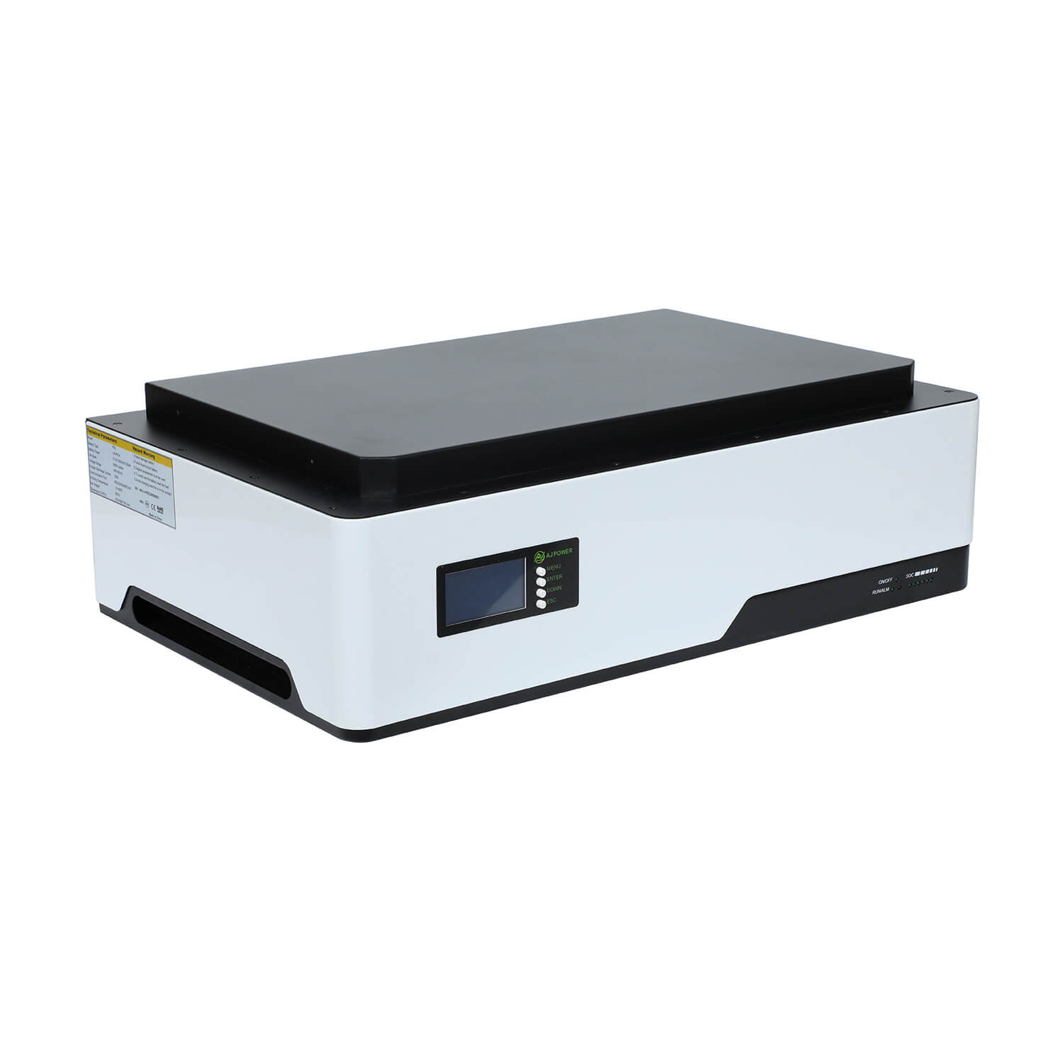 AJP5C 51.2V 100AH Home Energy Storage Battery High-Capacity LiFePO4 Off-Grid Power Solution for Residential Use