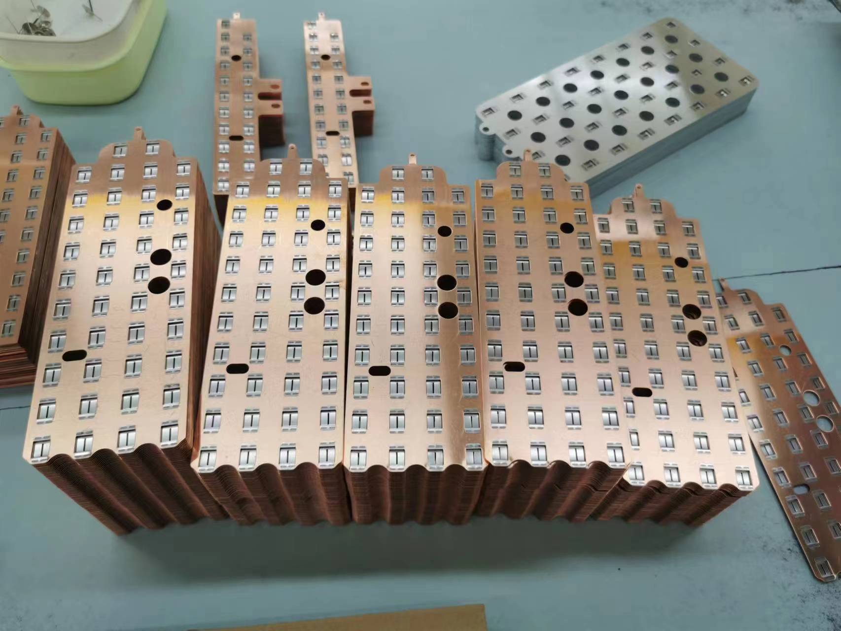 Copper Busbar Connector High Current Low Resistance for Battery Energy Storage Systems