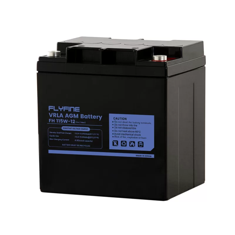 FH SERIES(AGM) 12V High Power Density Battery for UPS/EPS and Data Centers Flyfine