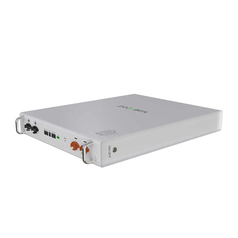 Ultra Thin 90MM Slimline Powerwall Battery 5120Wh/10240Wh 100Ah/200Ah 51.2V High-Cycle Life for Home Energy Storage