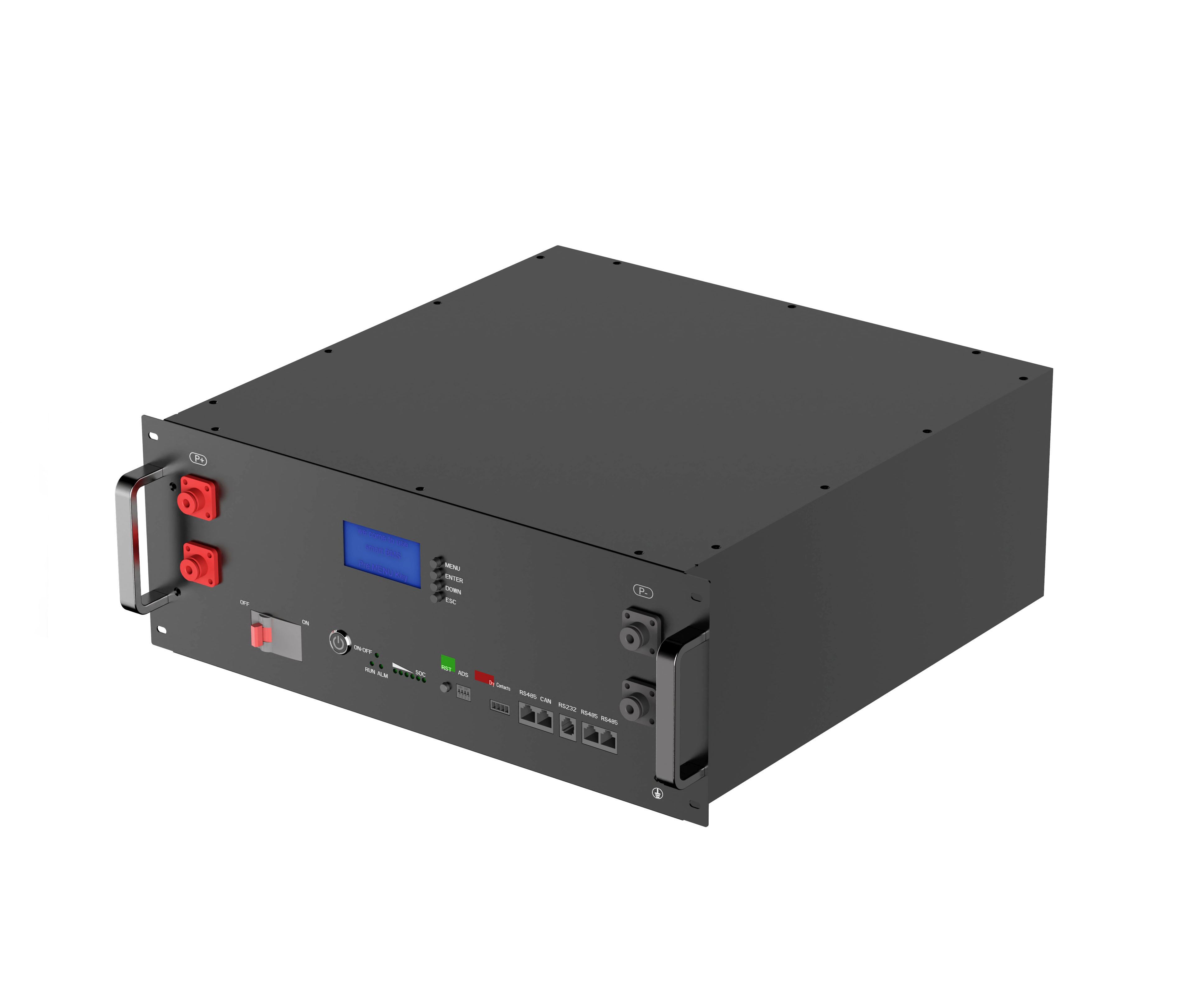 Lithium Battery 51.2V 100Ah 200Ah LiFePO4 Rack-mounted Home Energy Storage System