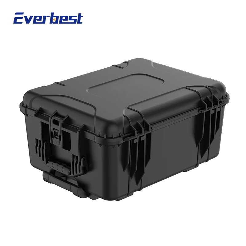 Portable Power Station 51.2V 5120Wh LiFePO4 Trolley Case Solar Generator for Outdoor & Emergency Use