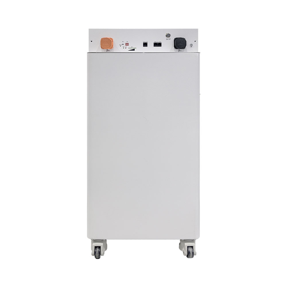 GoKWh 51.2V 280Ah 14kWh LiFePO4 Battery Storage with Bluetooth & LCD, Wheel-Mounted for Home and Commercial Energy Storage