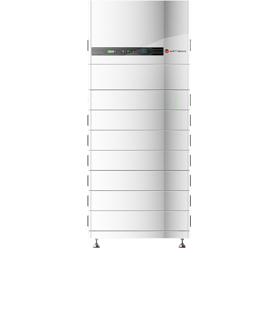 Wattsonic Li-HV Residential Three Phase AIO Series 11.5kWh-30.7kWh Hybrid Inverter with Plug-and-Play Design for Home Energy Storage and Backup Power