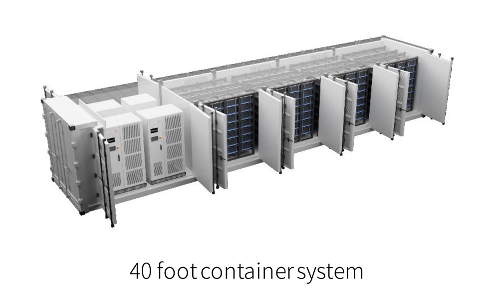 20Fts 40Fts LiFePO4 Containerized Energy Storage System 2MWh/4.58MWh Air Cooling for Grid Storage and Renewable Integration