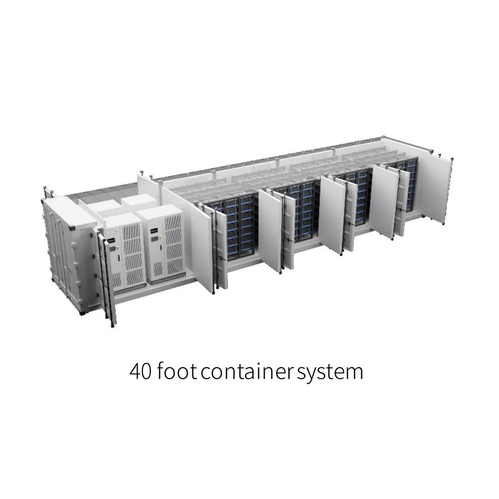 20Fts 40Fts LiFePO4 Containerized Energy Storage System 2MWh/4.58MWh Air Cooling for Grid Storage and Renewable Integration