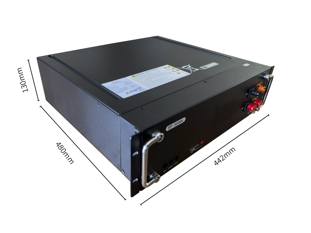 48V 100Ah Server Rack LiFePO4 Battery Pack High Safety Long Cycle Life for Residential ESS