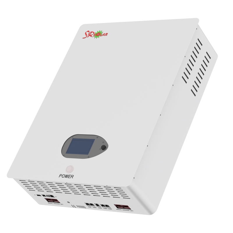 SRSOLAR Wall Mount Energy Storage 51.2V 100Ah Lifepo4 Battery 5KW 10KW Powerwall for Home Backup and Solar Storage