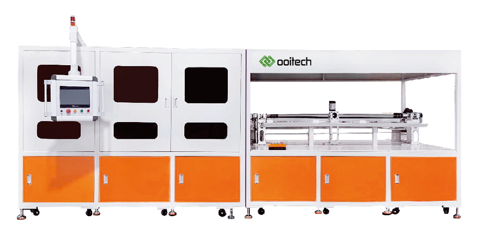 Tabber Stringer For 156-230 MBB Silicon Wafer 1800 PCS/hour High-Speed Solar Cell Welding Machine Ooitech
