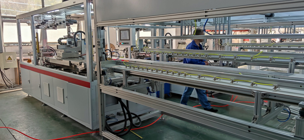 Solar Panel Tabber Stringer Machine 1200 PCS/Hour 156-166mm Cells Welding for PV Module Manufacturing Ooitech